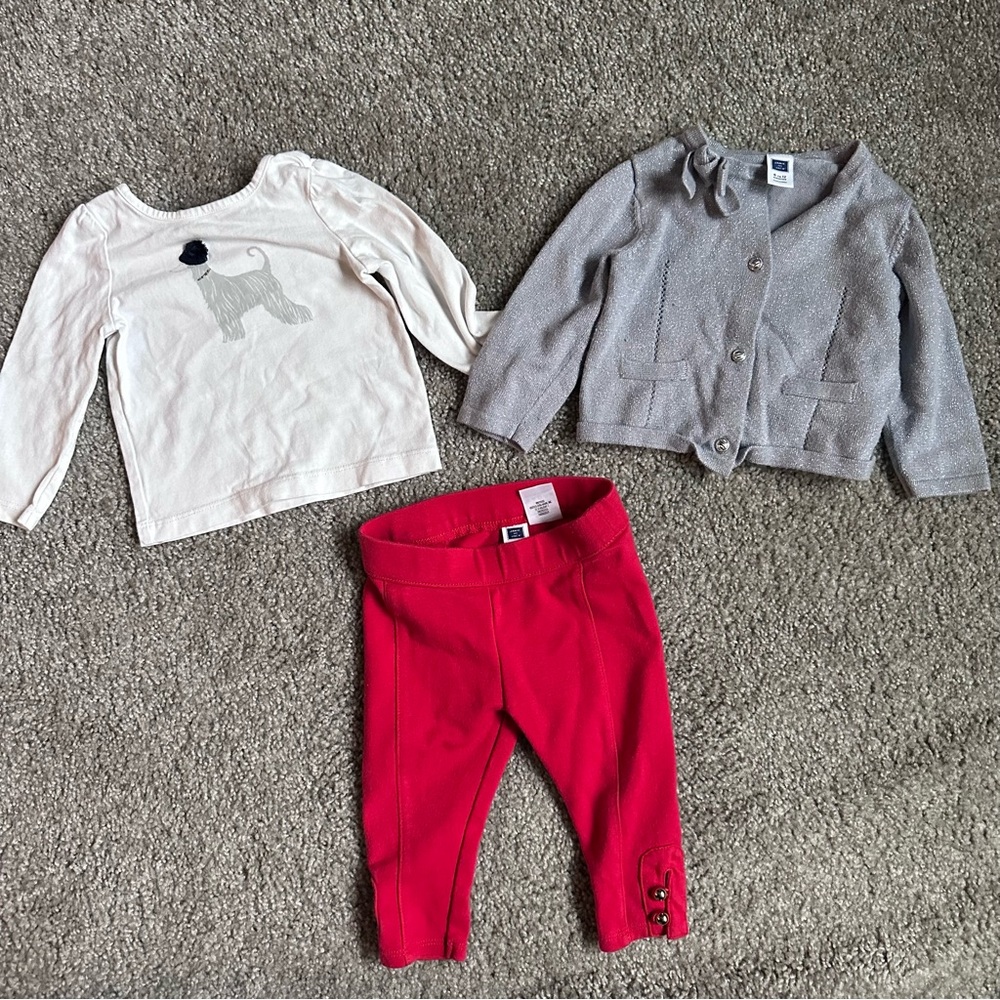 Janie And Jack 6-12 month outfit bundle